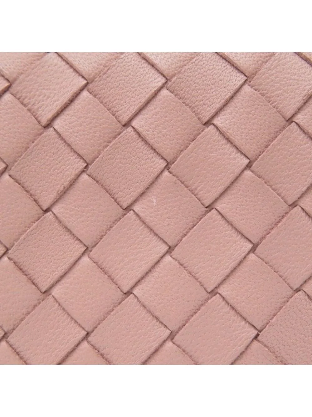 Bottega Veneta Intrecciato Wallet Leather Pink